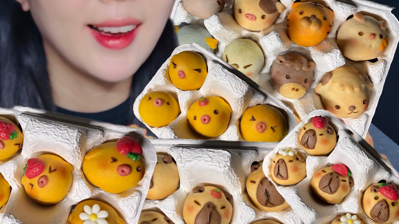 [ASMR] 계란이 왔어요, 달콤한 계란이 왔어요 🥚🐣 | Cute Sweet Eggs Have Arrived 
