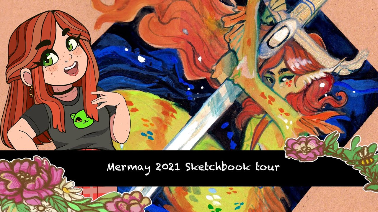 Mermay 2021 Sketchbook Tour