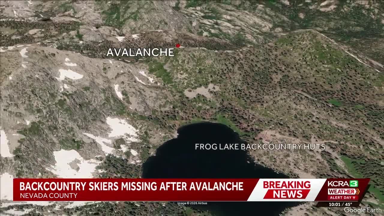 6 backcountry skiers rescued at avalanche near Lake Tahoe; 10 still missing