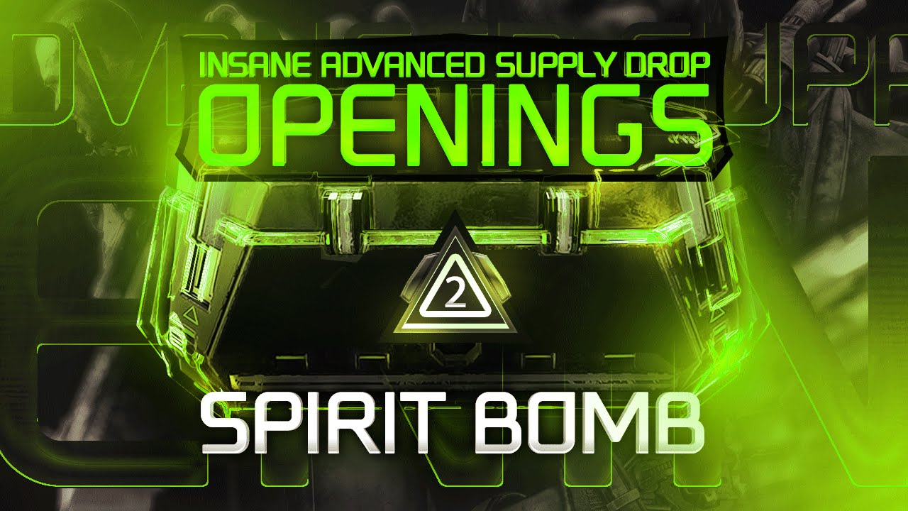 Insane Advanced Supply Drop Openings - Spirit Bomb? (P2)