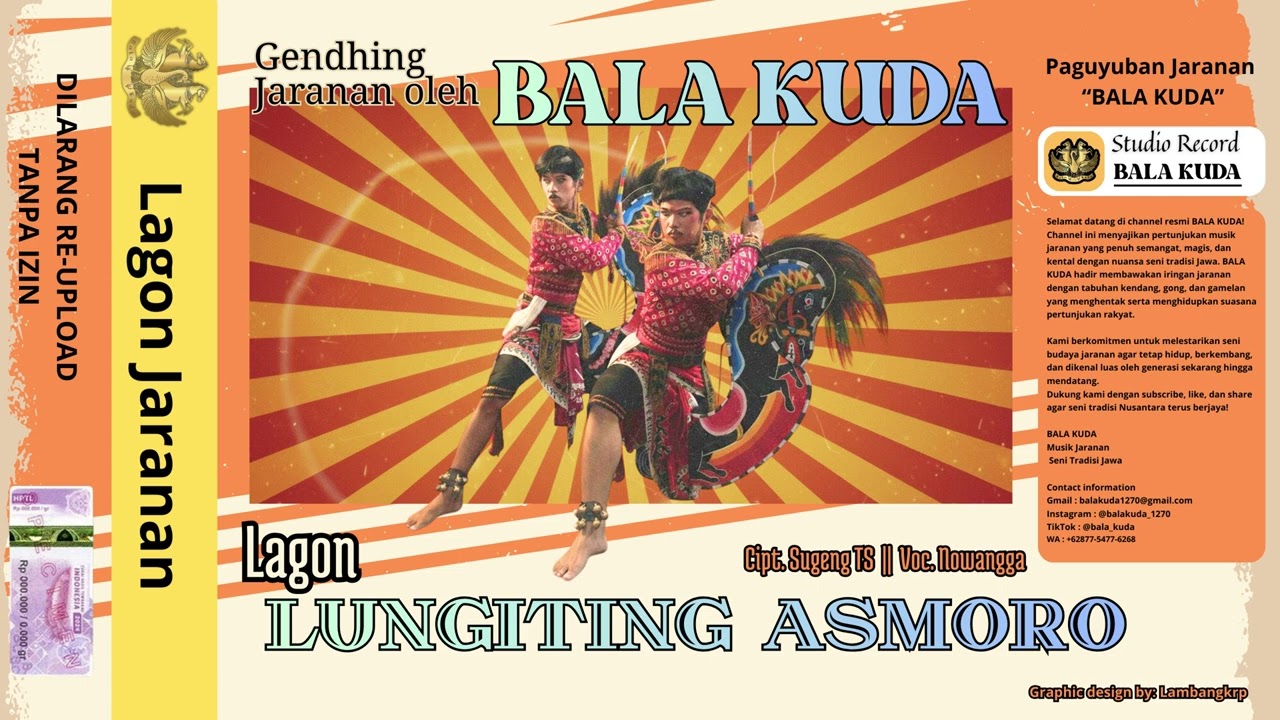 LUNGITING ASMORO - JARANAN BALA KUDA (Cover)