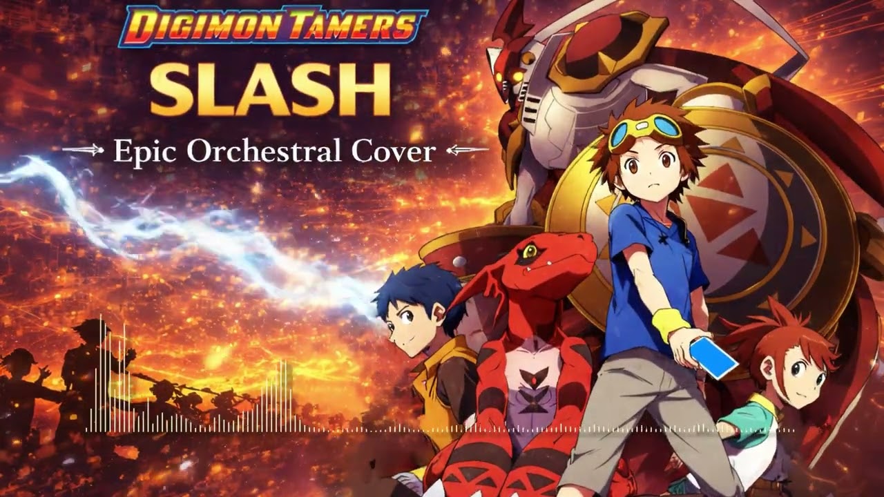 SLASH!! – Digimon Tamers (デジモンテイマーズ ) | Epic Orchestral Cover