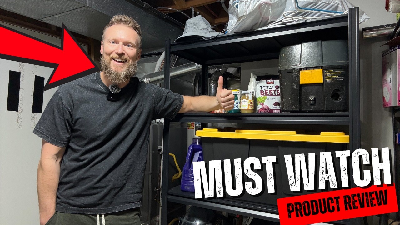 Heavy Duty Garage Storage Shelves.  Is It Worth It? #amazon #ad