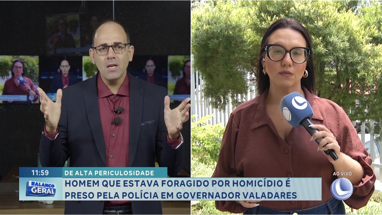 De alta periculosidade: Homem que estava foragido por homicídio é preso pela polícia em GV.