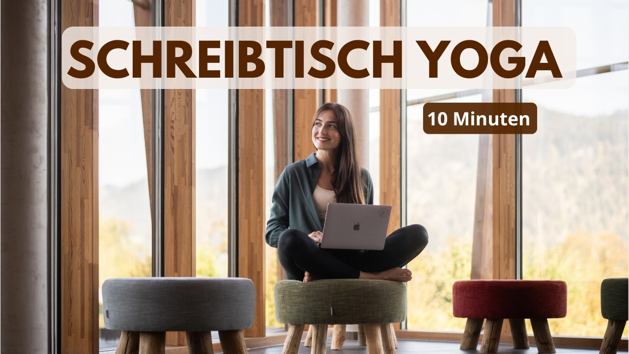 Schreibtisch Yoga | Entspannt im Büro mit diesen einfachen Übungen