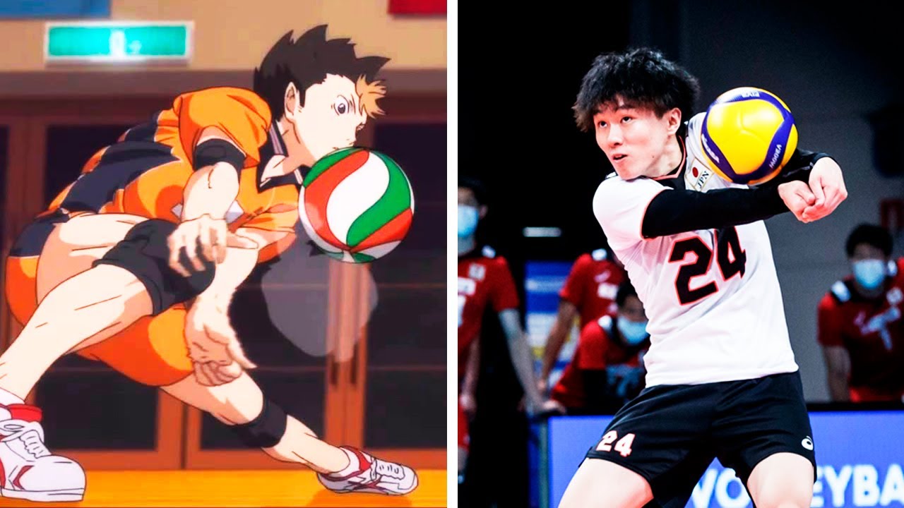 Nishinoya in Real Life | Tomohiro Ogawa | Best Volleyball Actions