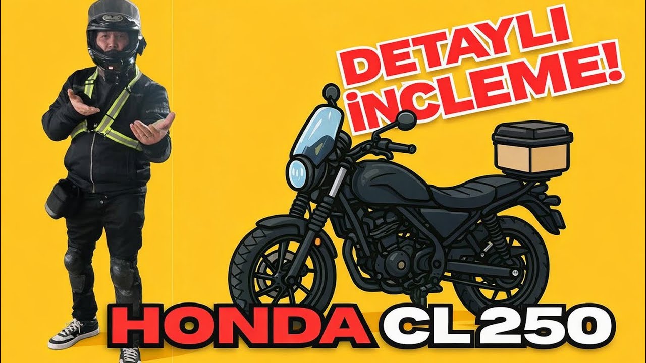 HONDA CL 250 E-CLUTCH (2025) İnceleme ve Aksesuarlar | Alınır mı? #reklamdeğildir