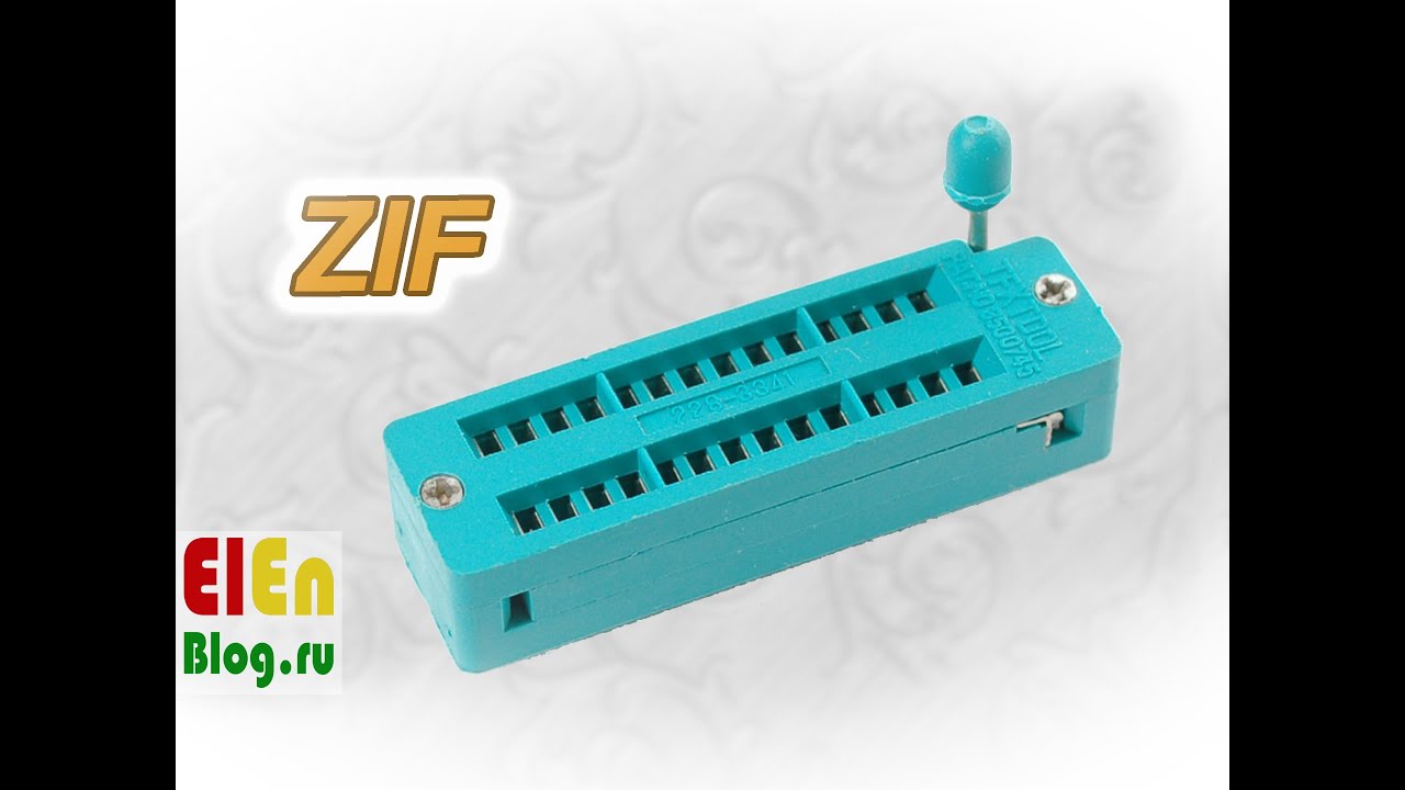 ZIF панель (DIP с нулевым усилием)