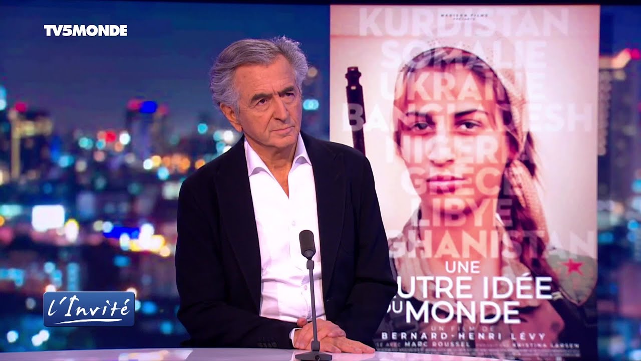 TV5MONDE L'invit&eacute; de Patrick Simonin - BHL : 