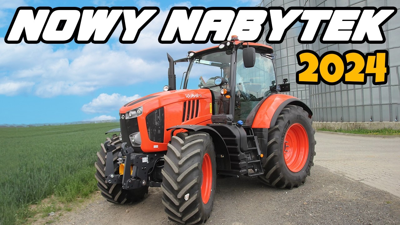 Czy Kubota daje rade w 2024 roku? Testujemy Kubotę u rolnika | Rolmech
