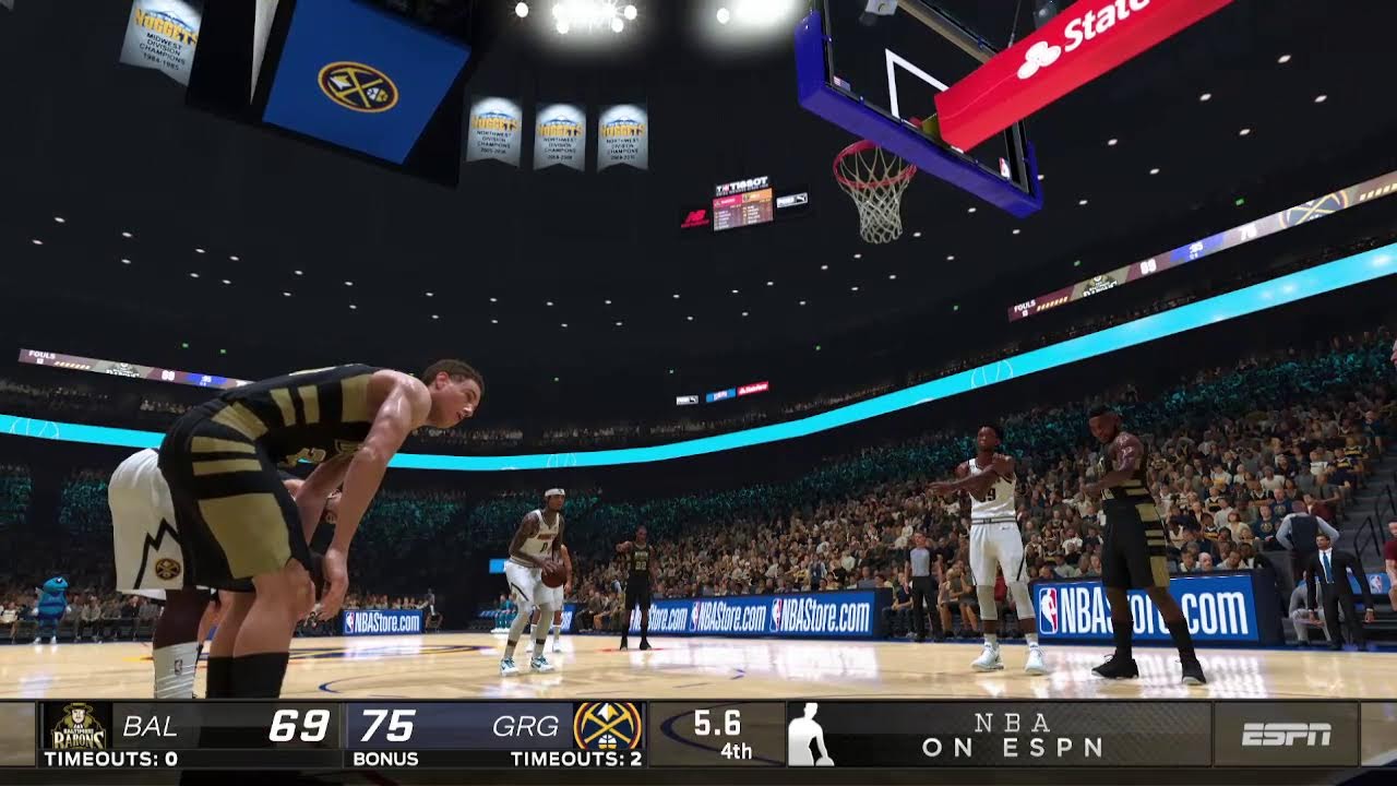 S1 | Hoopsim | EBL Playoffs | Barons Vs Gold