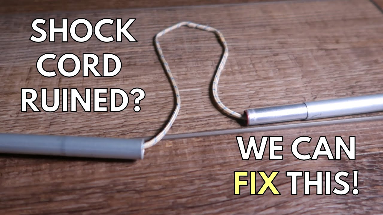 How to replace your tent pole shock cord