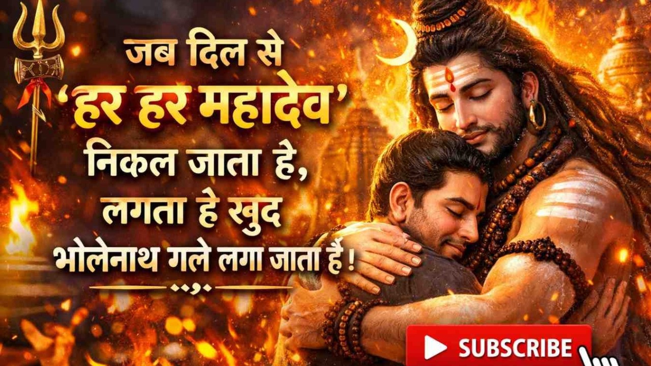 जब दिल से हर हर महादेव निकल जाता है | Powerful Shiv Bhajan 2026 | Emotional Bholenath Song