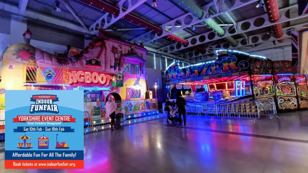 First Fun Fair Of The Year, Harrogate Indoor Fair, Vlog, Sunday 11th February 2024