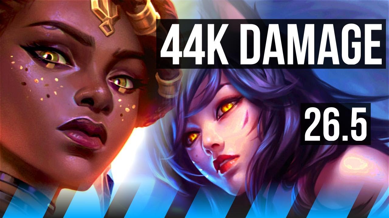 MEL vs AHRI (MID) | Good KDA: 26/1/2, 44K damage | EUW Diamond | 26.5
