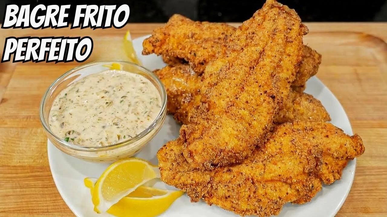 Como Fazer Filé de Peixe Frito PERFEITO (Crocante e Cheio de Sabor!)