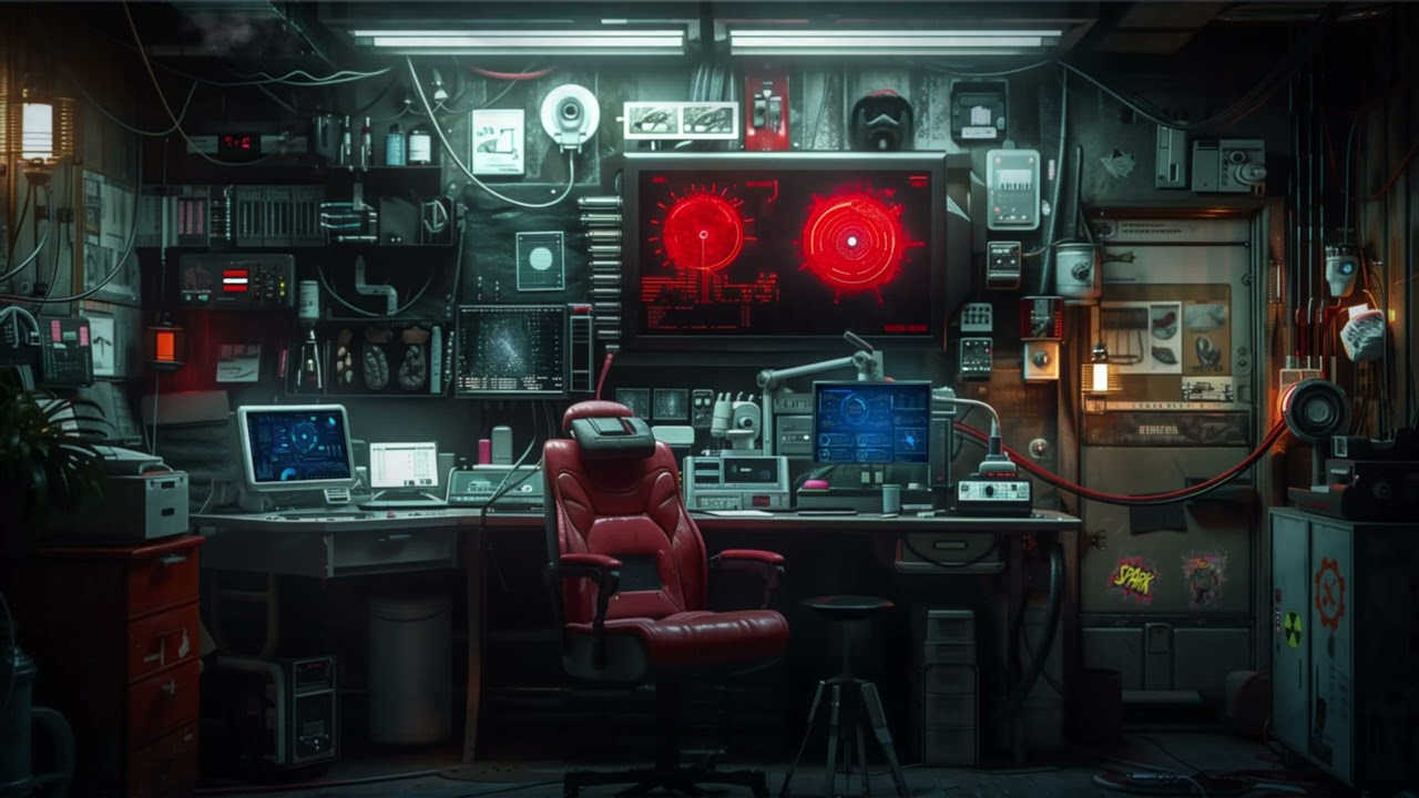 💾 Night Run &mdash; A Cyberpunk Netrunner&rsquo;s Hideout Sci-Fi Ambiance for Sleep, Study, Relaxation