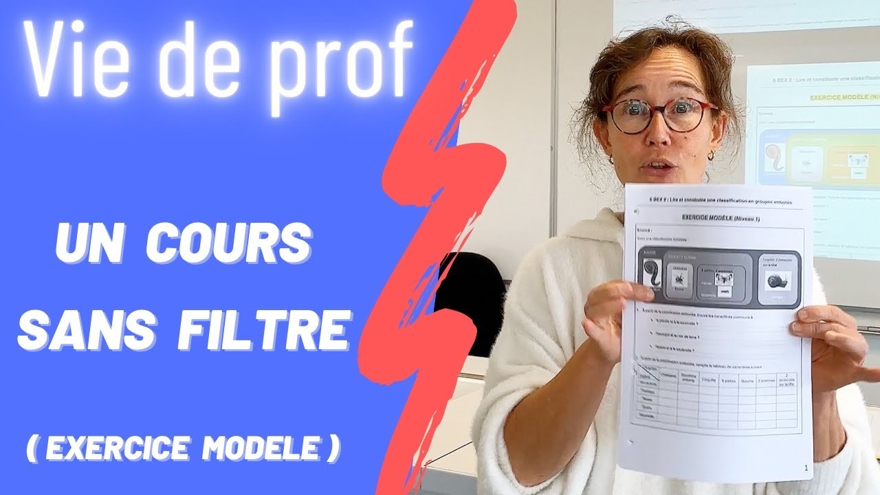 Le vrai déroulé d'un cours : un exercice modèle... et ses imprévus !