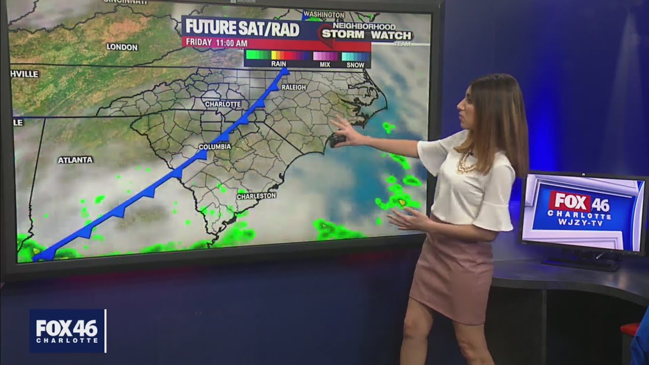 Thursday Evening Forecast. April 8, 2021