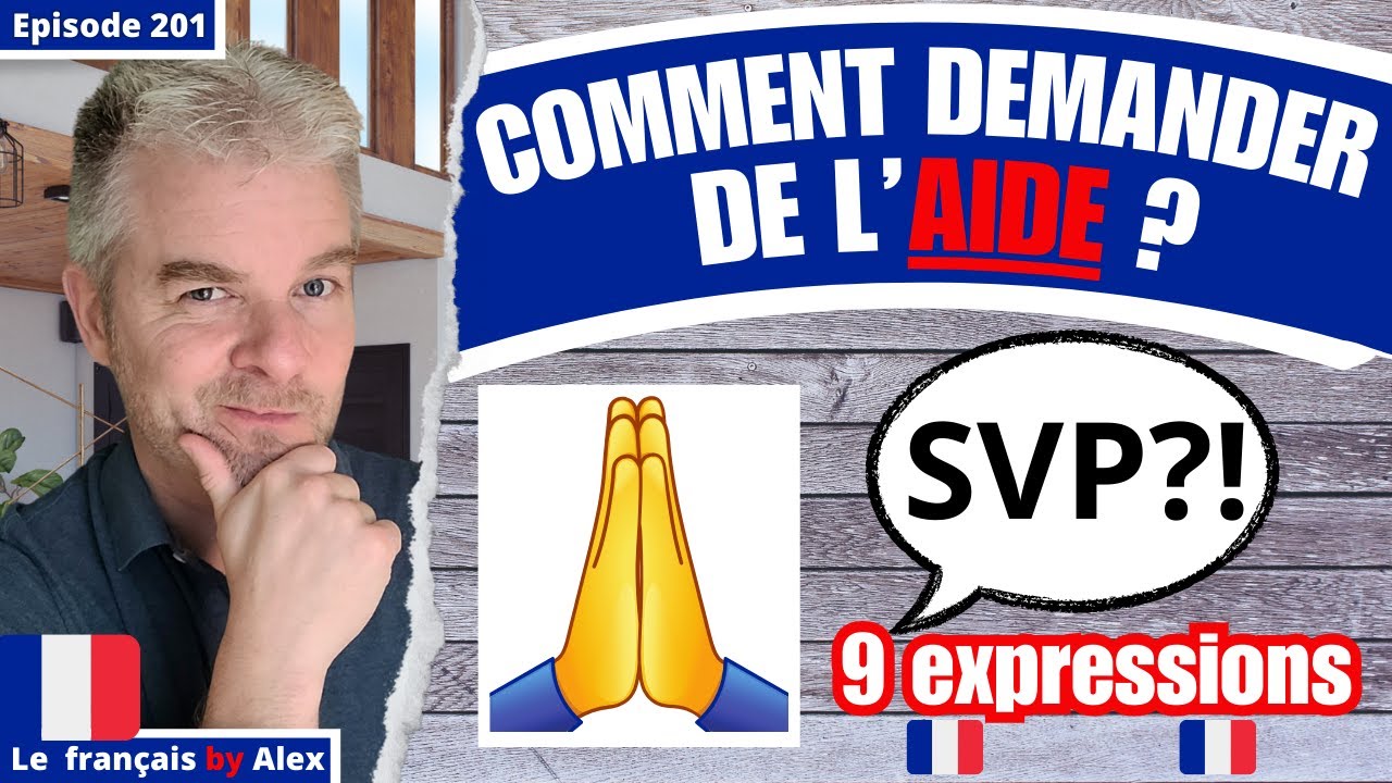 💬🇫🇷 Comment améliorer votre français et demander de l'AIDE en français❓