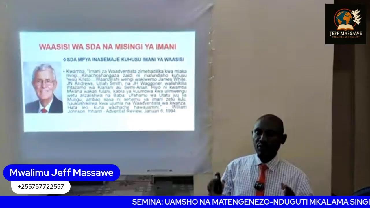 SEMINA: UAMSHO NA MATENGENEZO-NDUGUTI MKALAMA SINGIDA