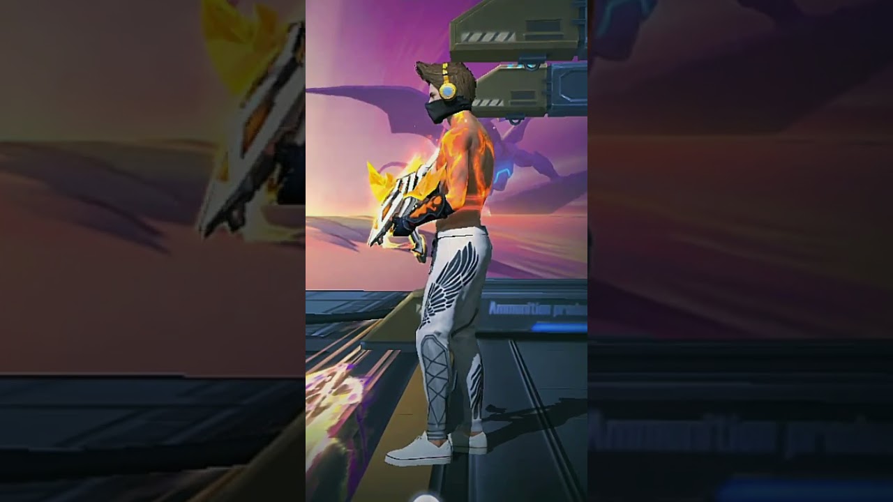 BEST WHITE ANGELIC PANT DRESS COMBINATION IN FREEFIRE #shortsfeed #angelicpantscombination