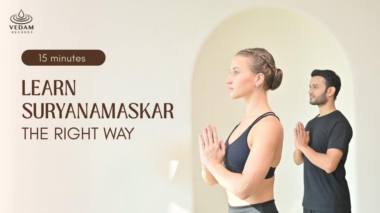 10 Min Surya Namaskar | Learn Sun Salutation the Right Way (Beginner Friendly)