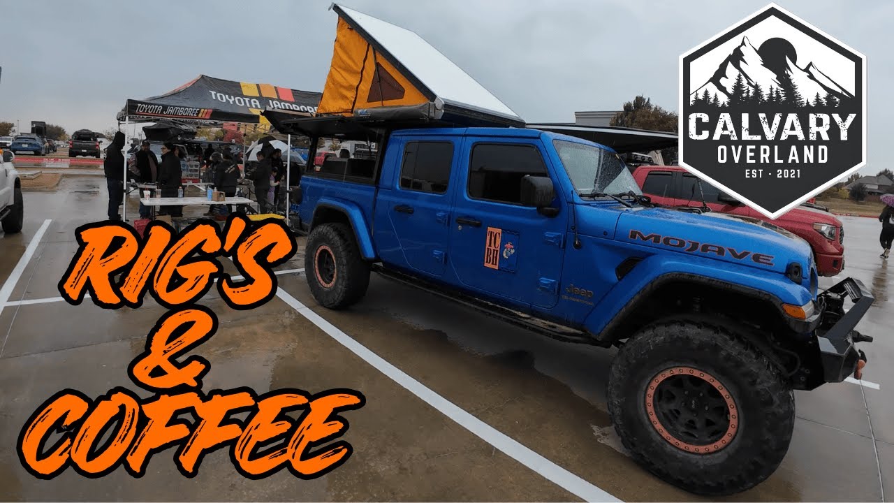 Calvary Overland's Rigs & Coffee. Испытал новый Alu-Cab под дождём.