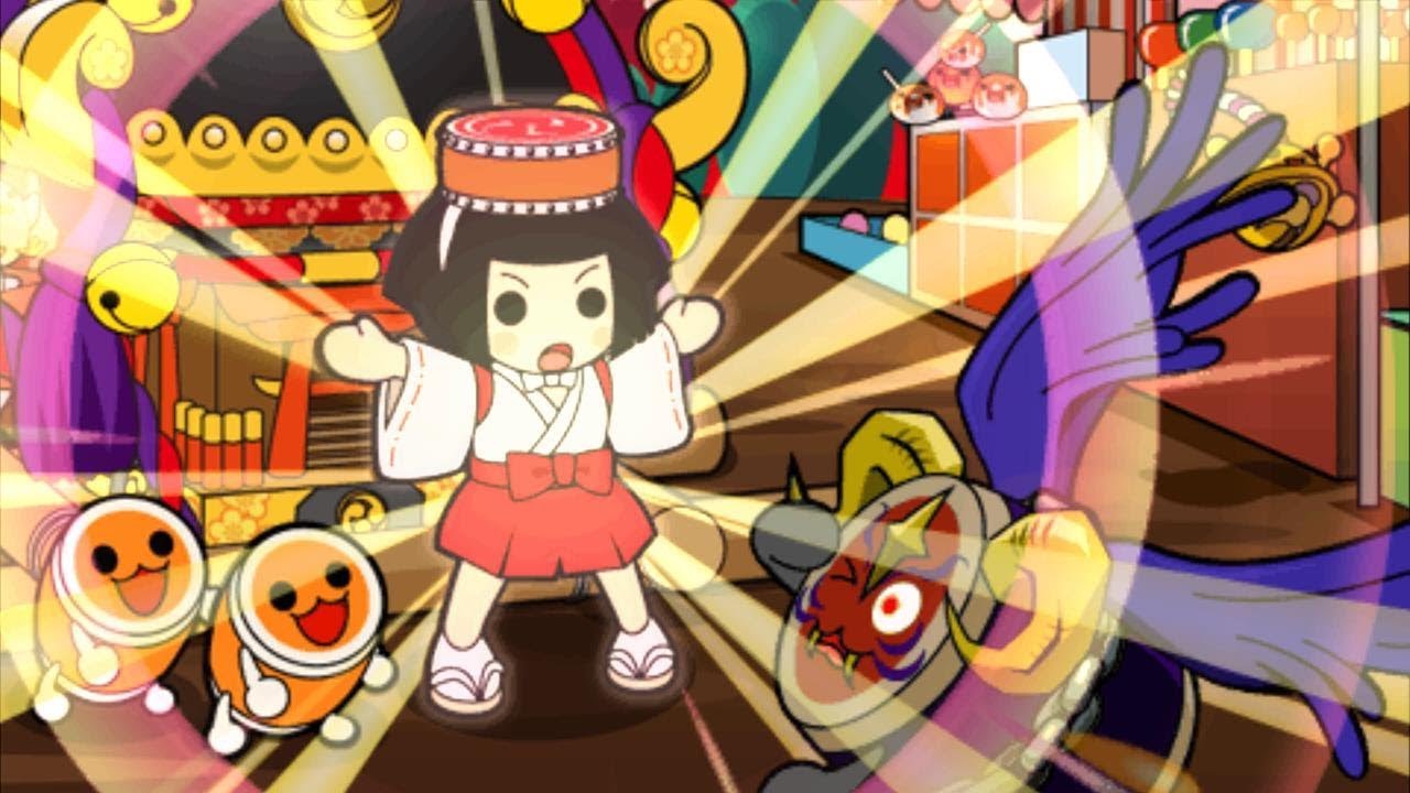 Taiko no Tatsujin Portable DX story mode [10]: Facing your shadow
