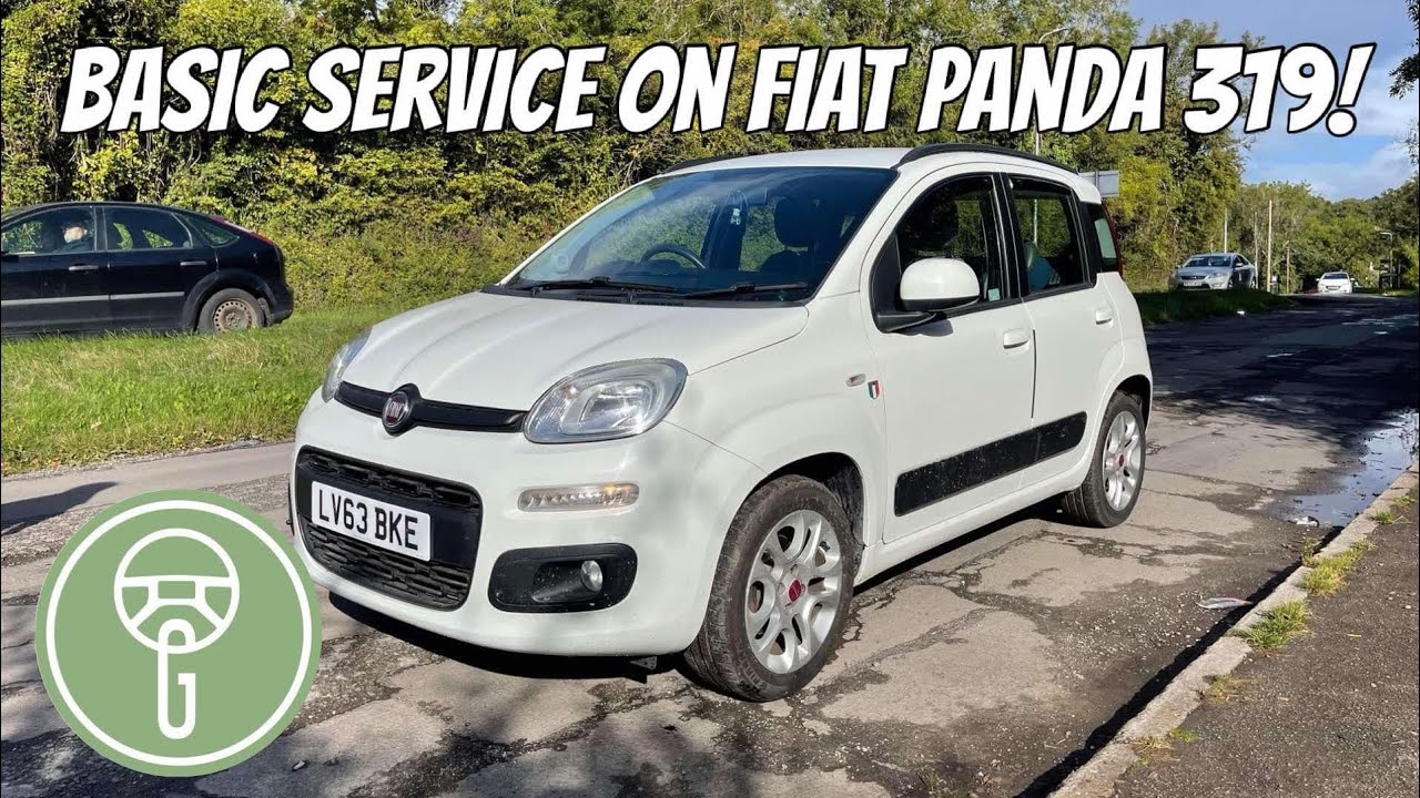 How to do an Oil Change Service on a Fiat Panda 319!