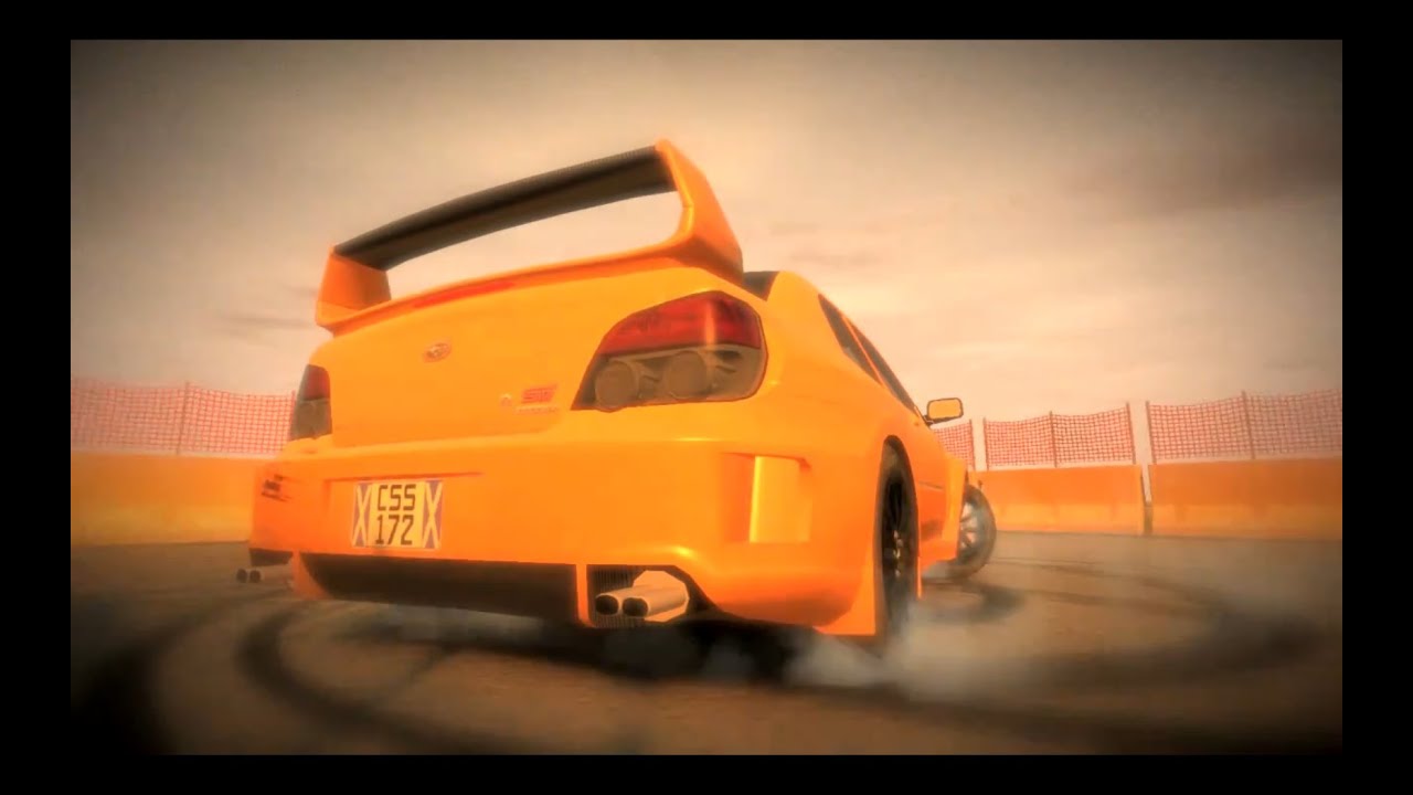 GTA 4 - AMAZING Drifting Gymkhana 3 - Subaru Impreza