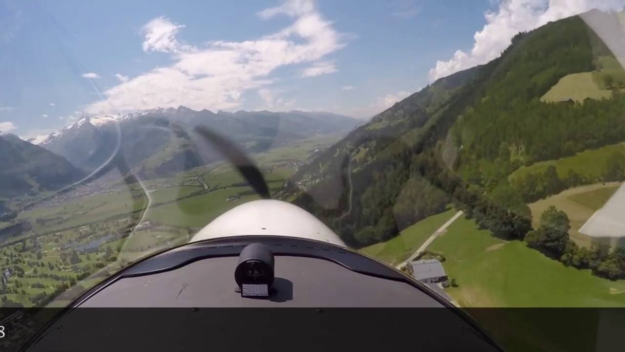 Anflug Zell am See HD