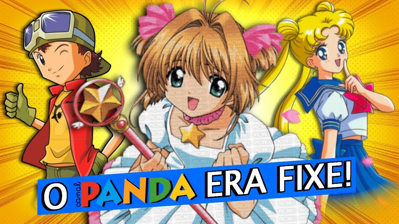 ANIMES que passaram no CANAL PANDA nos anos 2000!