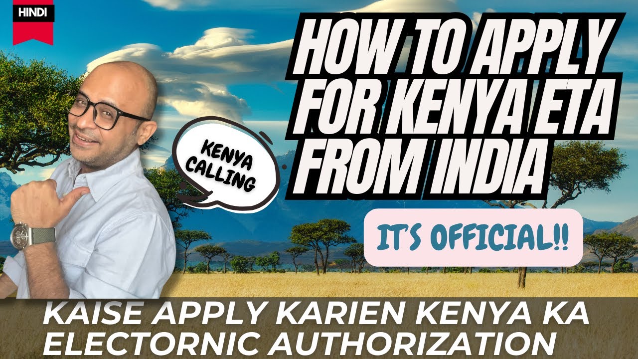 Kaise apply karein KENYA ETA from India | Kenya visa for Indian | Kenya visa online