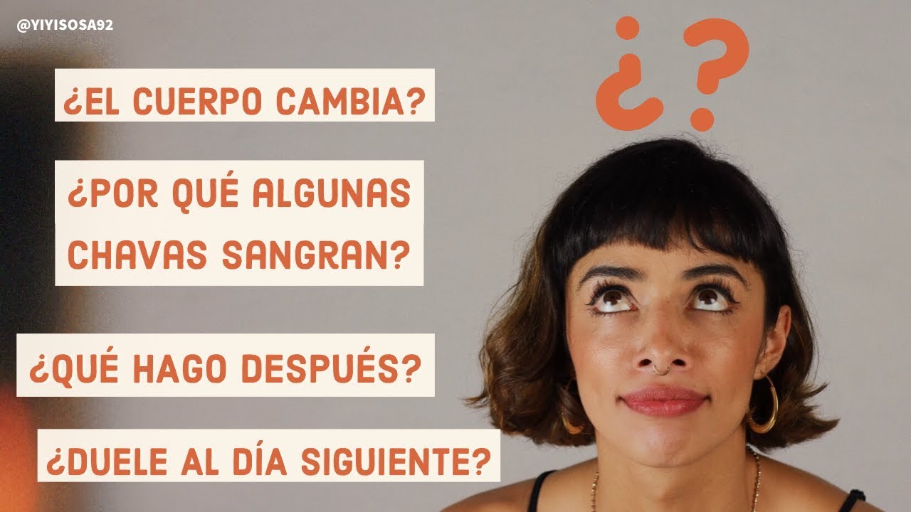 MI PRIMERA VEZ: MITOS Y PREGUNTAS - YIYI SOSA