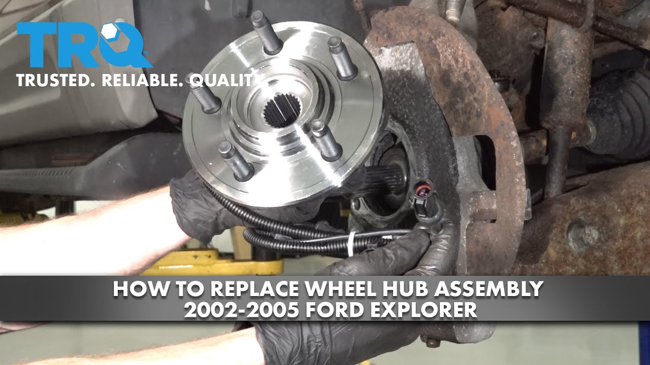 Как заменить ступицу колеса в сборе Ford Explorer 2002-2005 годов