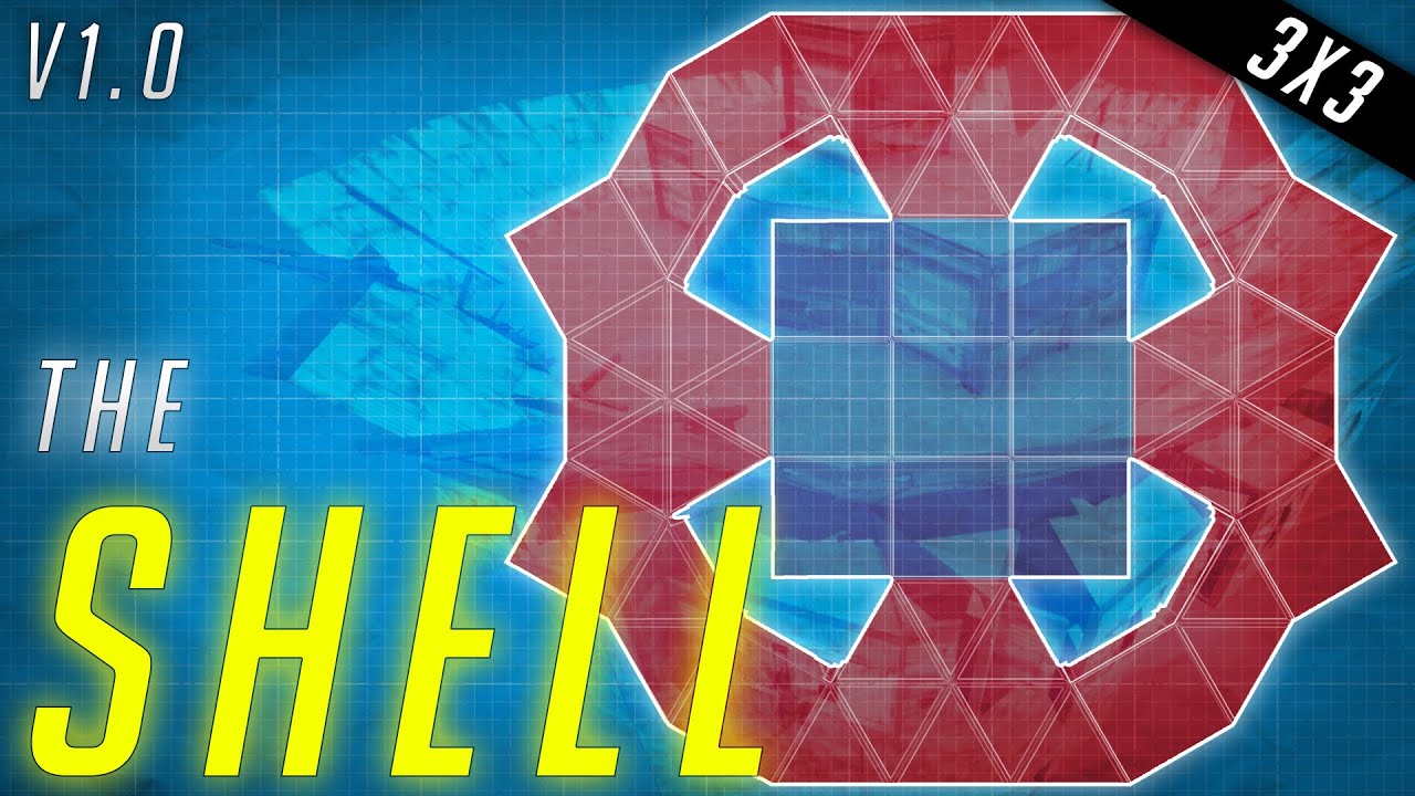 THE SHELL | DISGUISED 3x3 BASE | v1.0 | Base Building 2019 | Rust