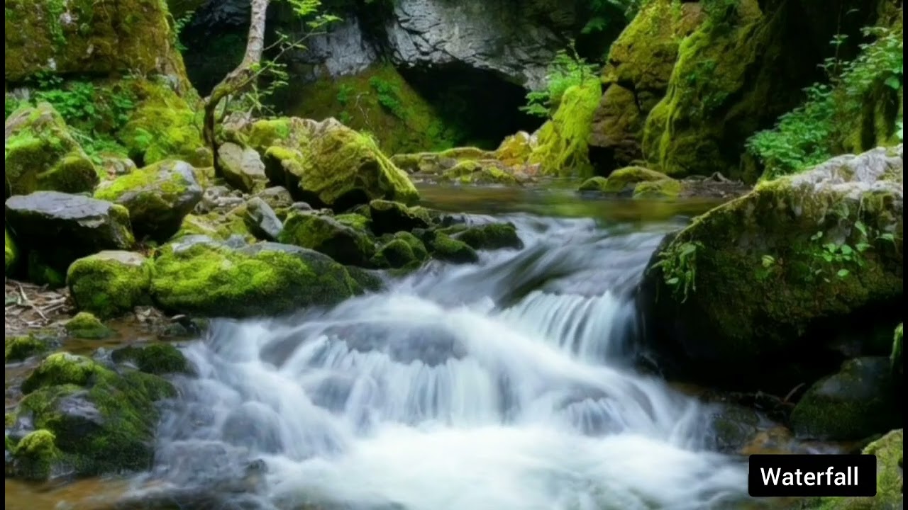 Episode 21: Sleep listening to soothing music with a view of the waterfall.