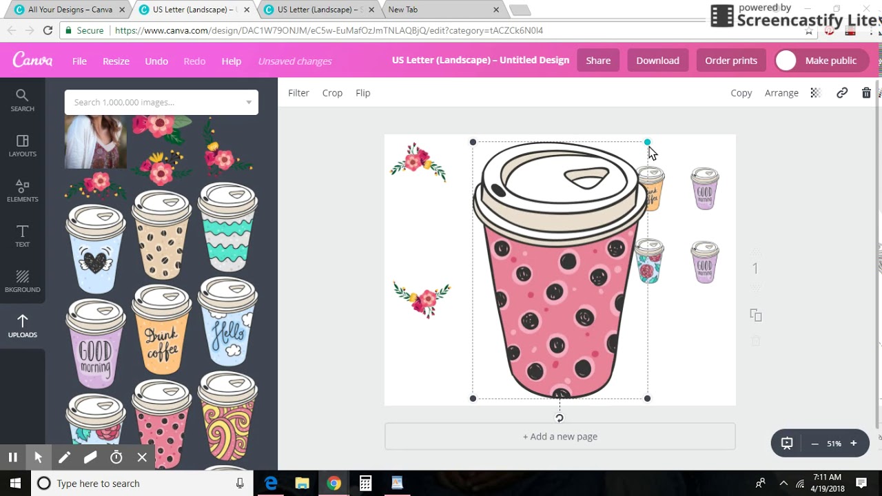 Bible journaling sticker tutorial with Canva