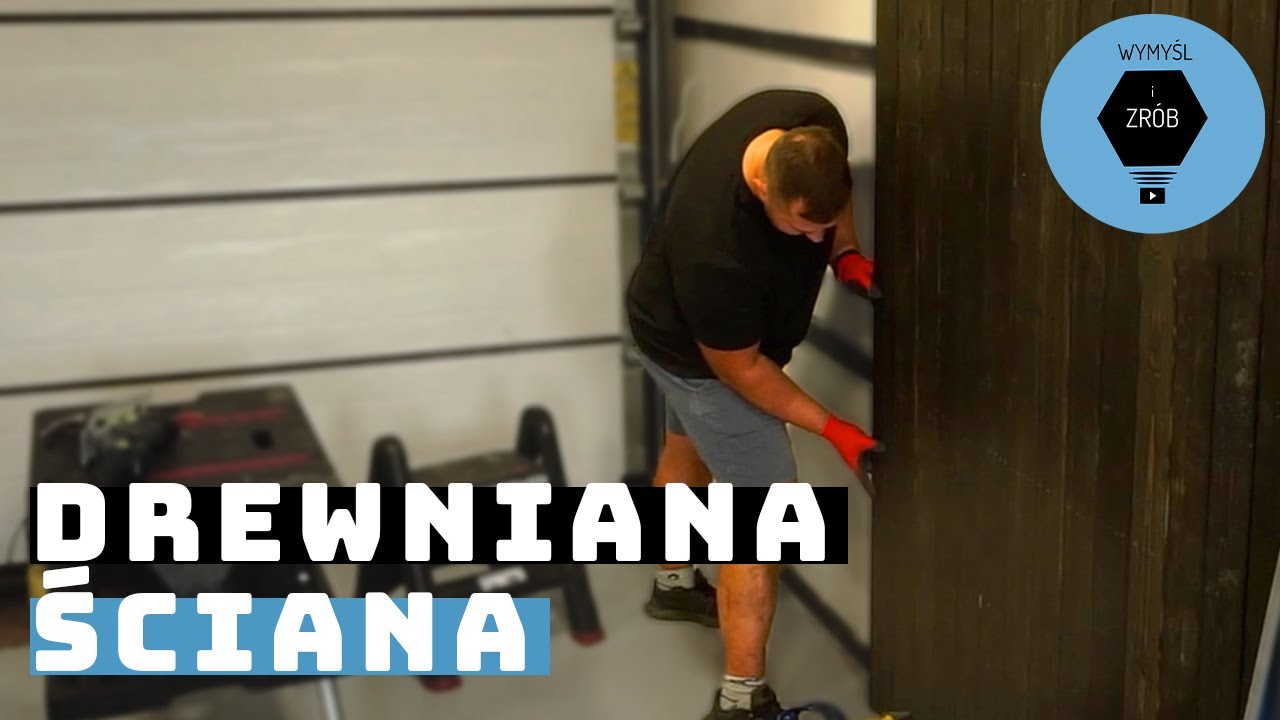 Ściana z desek. Jak zrobić drewnianą ścianę - boazeria ? | #10
