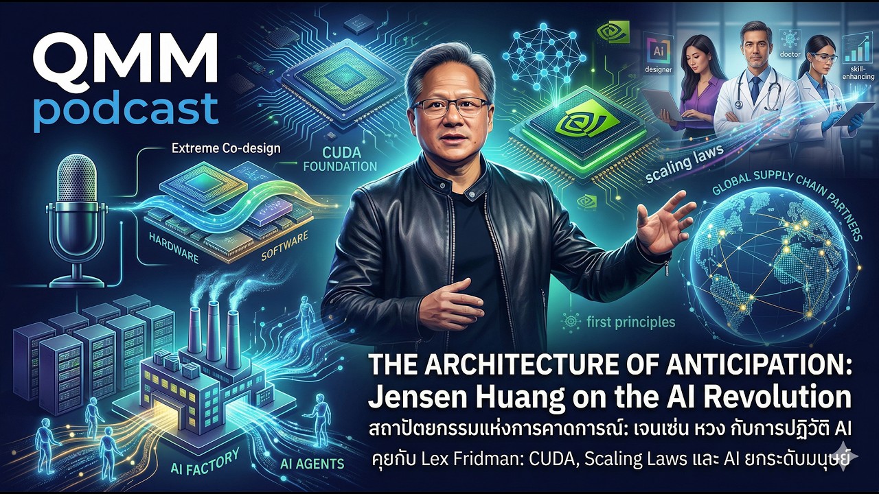 QMM Podcast EP.2 The Architecture of Anticipation: Jensen Huang on the AI Revolution.