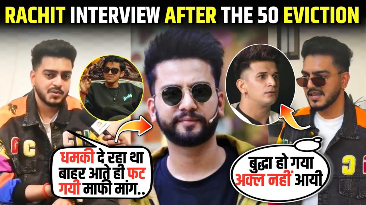 Rachit rojha React on Maxtern vs Elvish yadav vs Prince after The 50 eviction, Rachit rojha podcast 