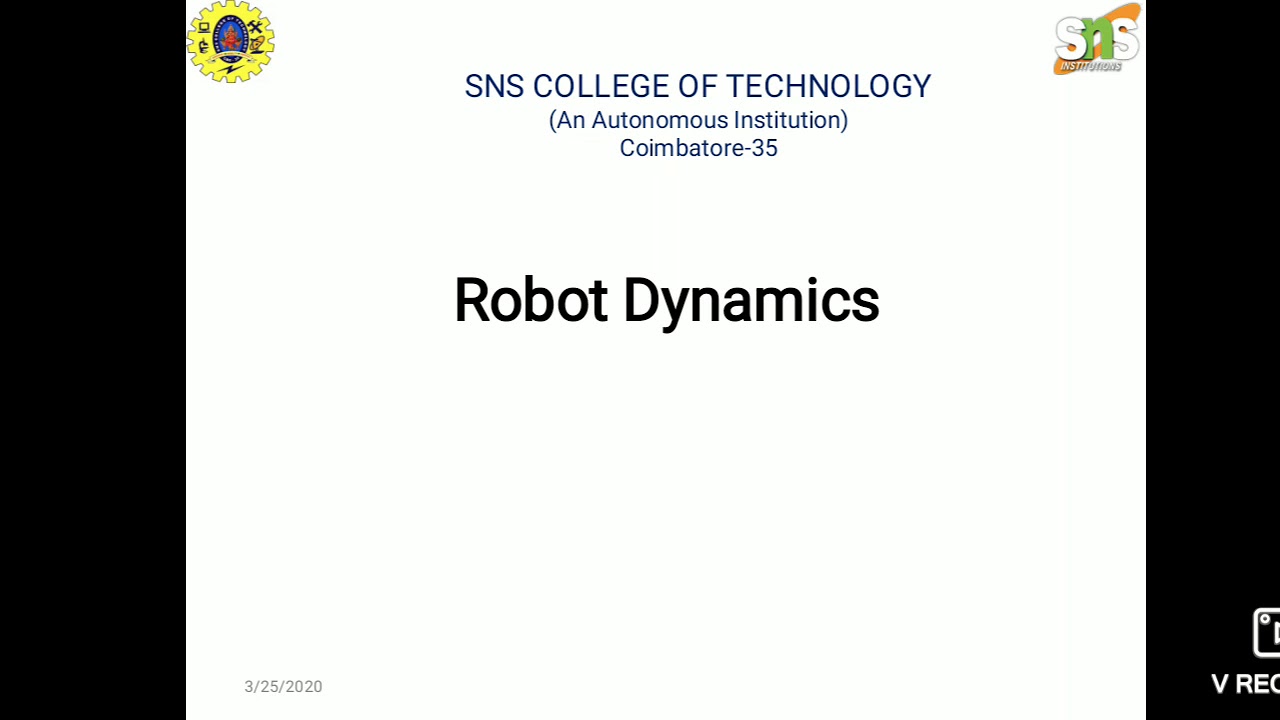 Robotics and automation - Robot Dynamics for 2 DOF manipulator