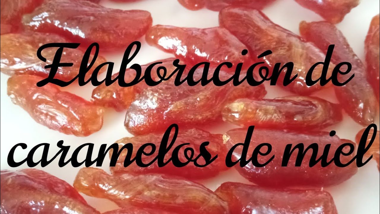 Elaboración de caramelos de miel