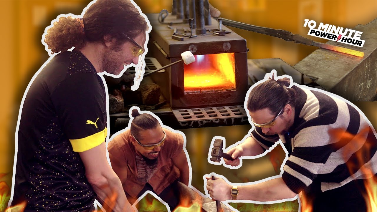 Who let us do this? REAL BLACKSMITHING