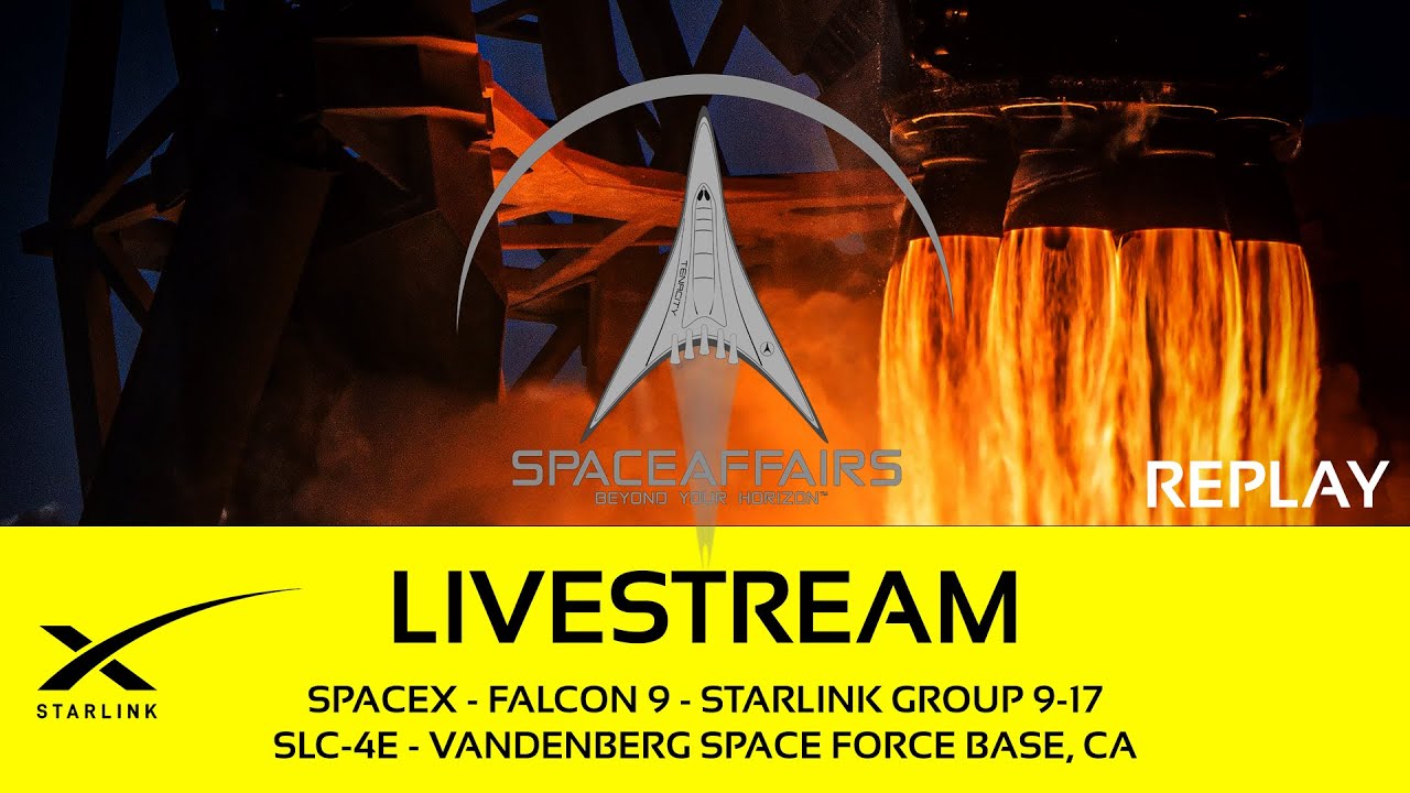 SpaceX - Falcon 9 - Starlink 9-17  - SLC-4E - Vandenberg Space Force Base - September 20, 2024