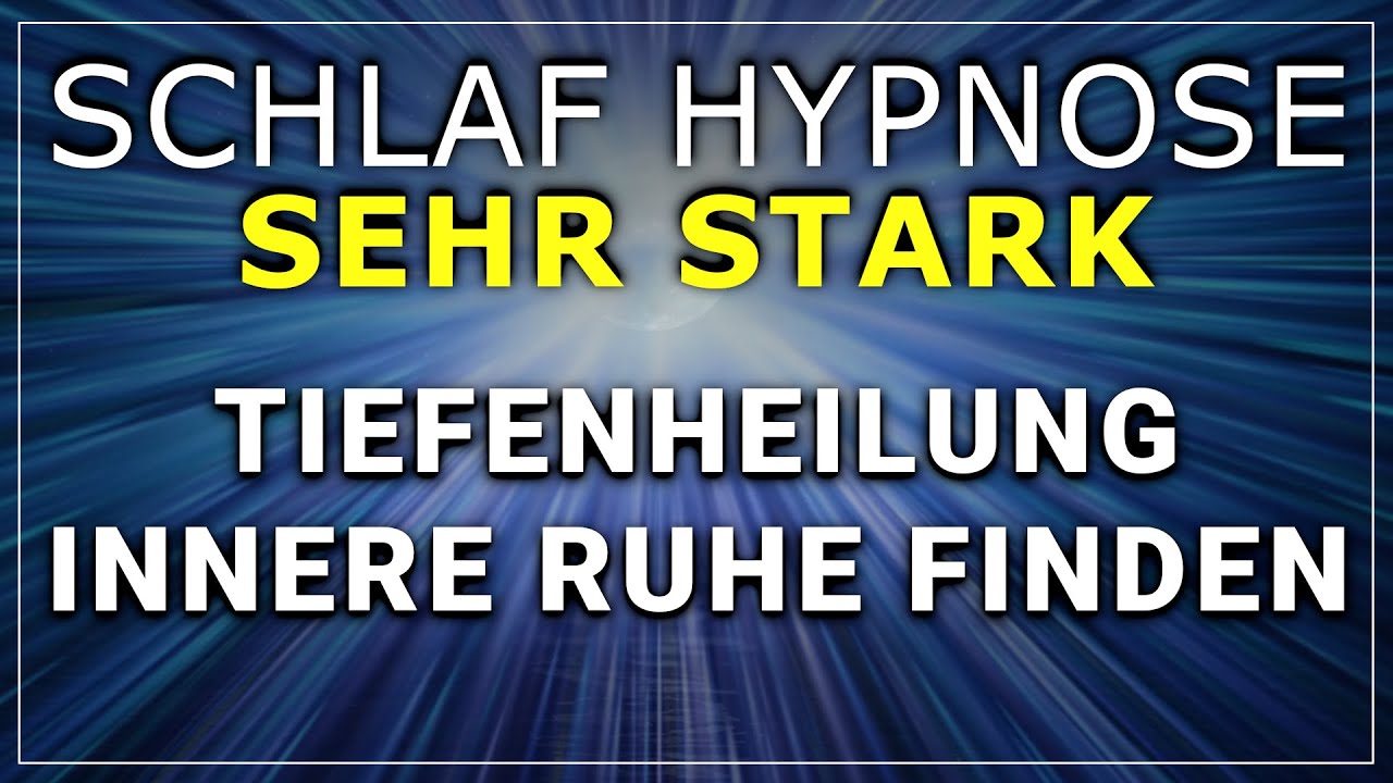 Tiefschlaf Hypnose für Tiefenheilung & Um Innere Ruhe Zu Finden 🕊 Geführte Meditation ~ Achtsamkeit
