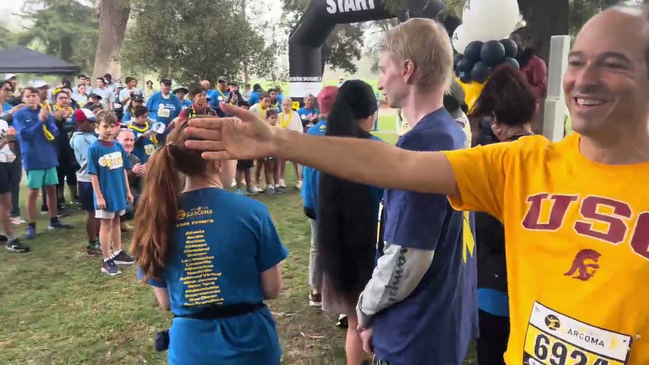 The Charity Fitness Tour rolled to The Race to Cure Sarcoma LA at Griffith Park, November 2, 2025.
