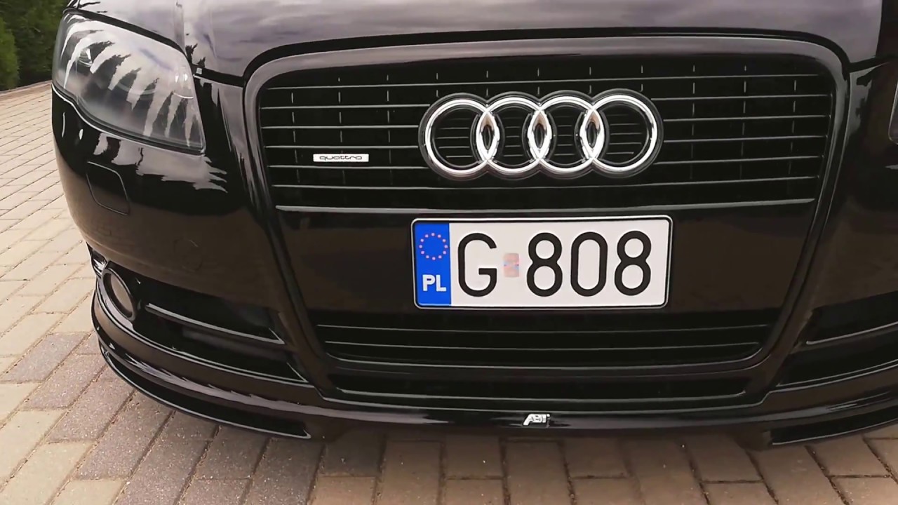 Audi A4 B7 USA Avant Exclusive Recaro ABT black Edition US