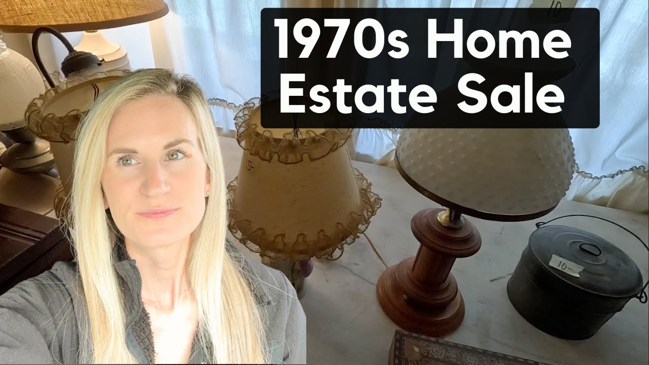 Распродажа имущества 1970-х годов, полная коллекционных предметов — покупайте вместе со мной!